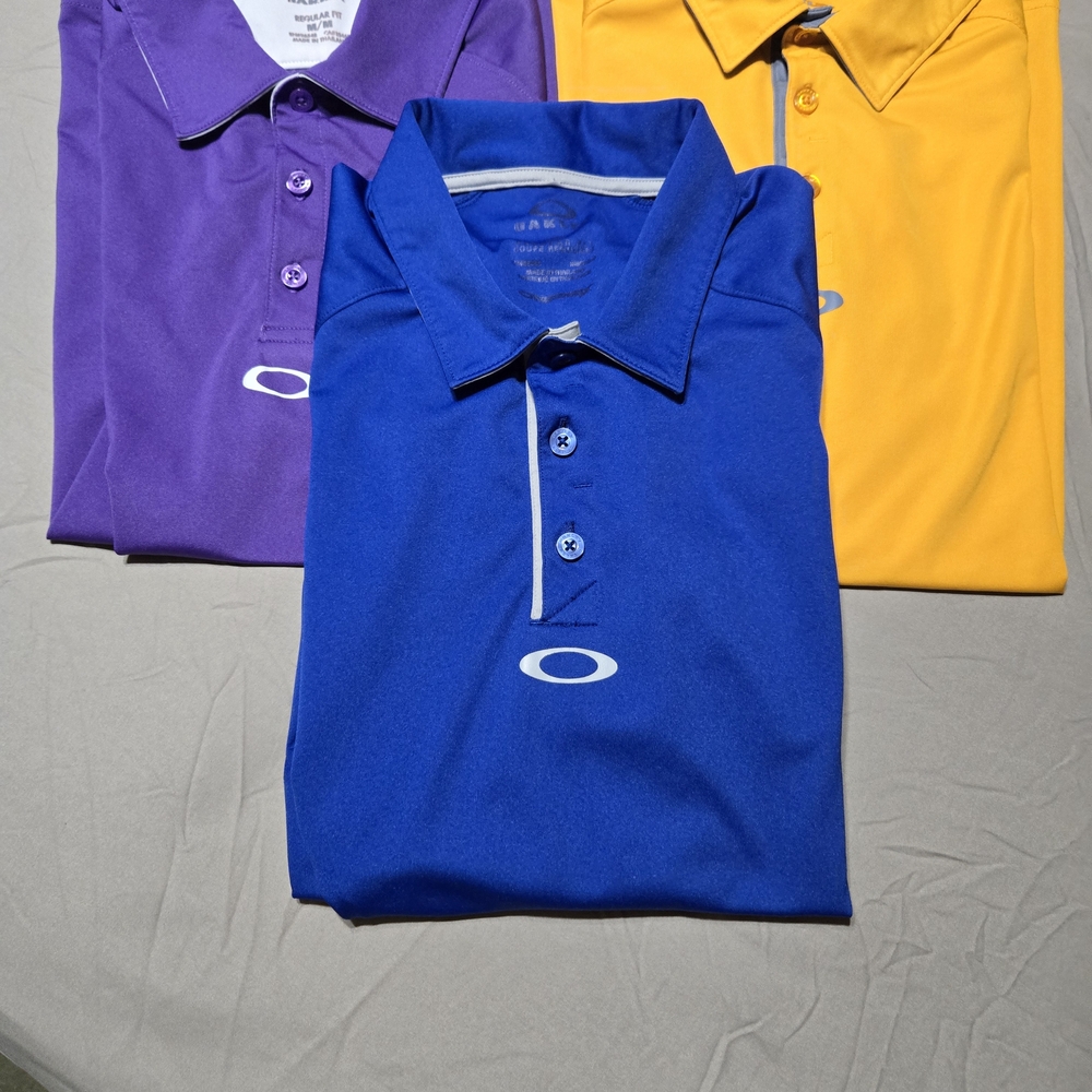 Oakley Men's Polo Shirt - Vibrant Trio